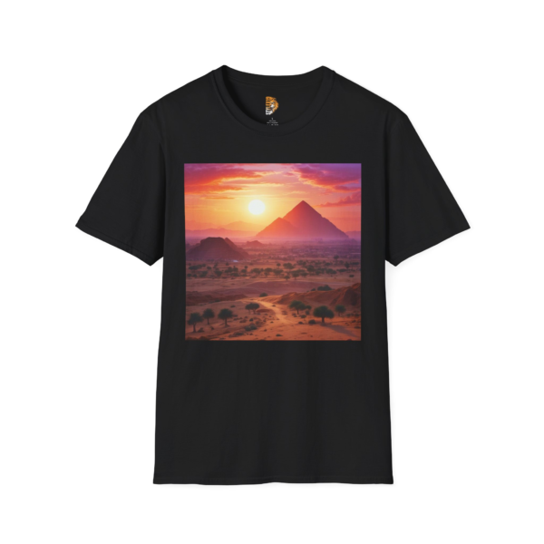 Sunset Pyramid Unisex Softstyle T-Shirt