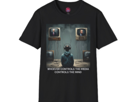 Vintage TV Vibes Retro for Media Enthusiasts – Black Graphic Tee