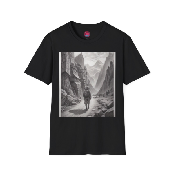 Adventure Awaits Unisex Softstyle T-Shirt - Nature Lover's Graphic Tee