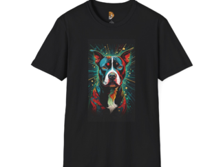 Vibrant Dog Art Unisex T-Shirt - Perfect for Dog Lovers