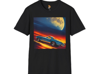 Retro Moonlight Corvette Unisex T-Shirt