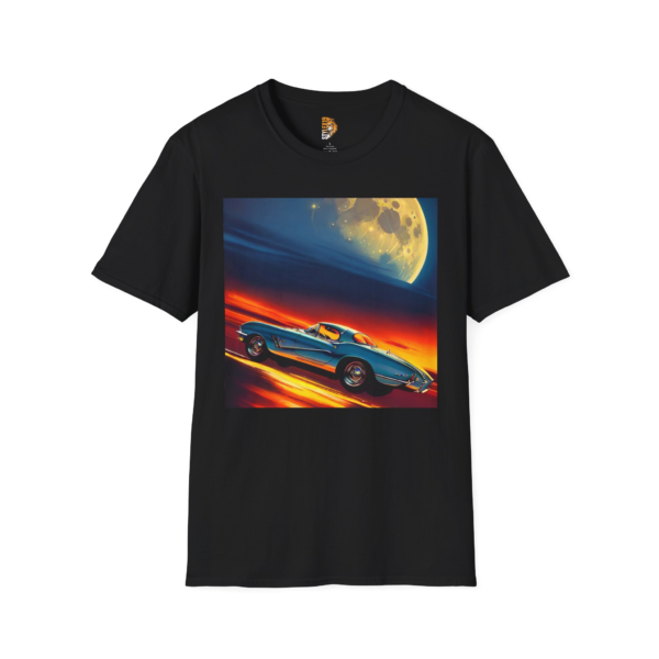 Retro Moonlight Corvette Unisex T-Shirt