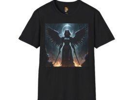 Fierce Angel – Black Graphic Tee