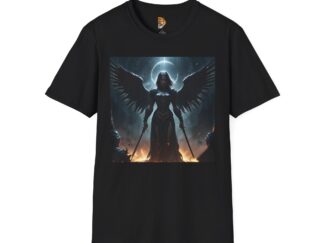 Unisex Softstyle T-Shirt - Fierce Angel Graphic Tee