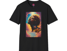 Dreamy Art Inspirational – Black Graphic Tee