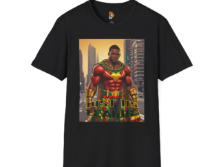 Just Us League Unisex Softstyle T-Shirt - Bold Superhero Graphic Tee - Perfect for Comic Fans & Everyday Heroes
