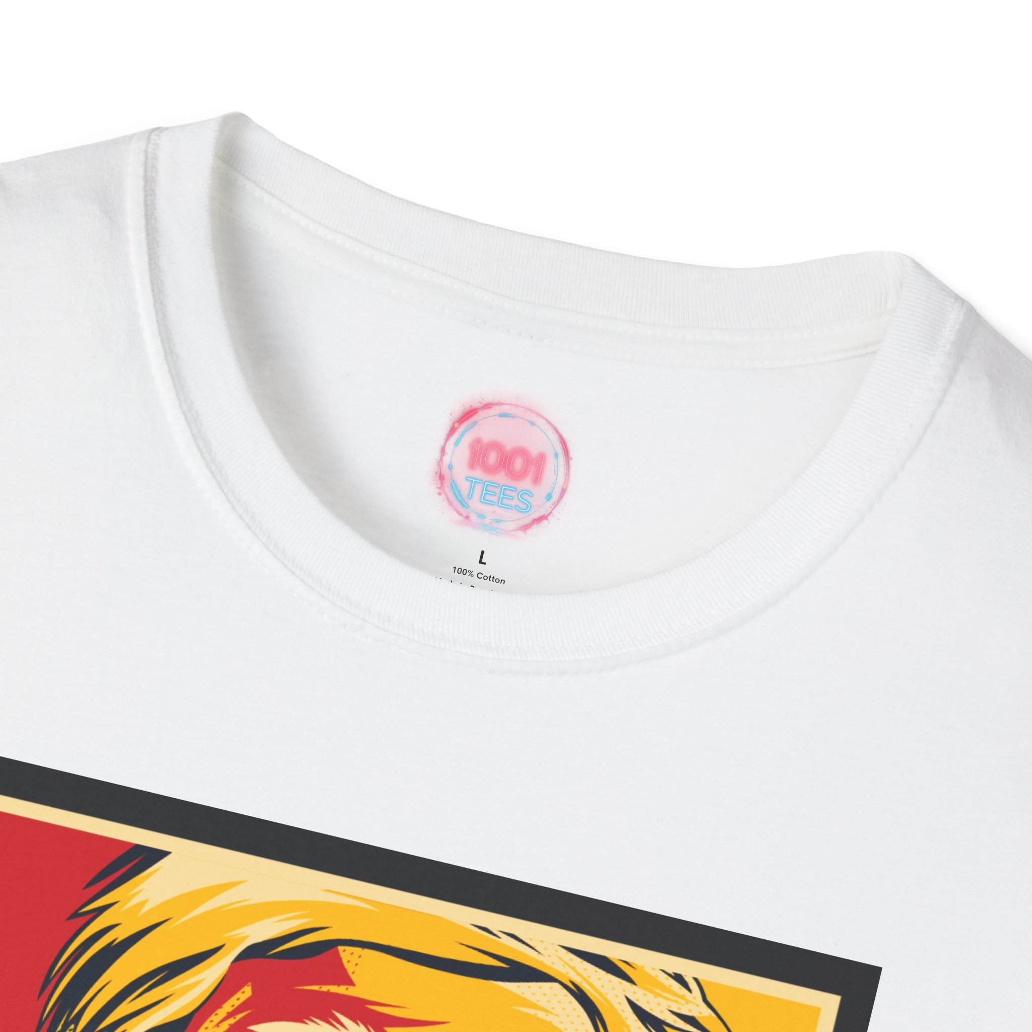 Funny Nope Graphic Unisex T-Shirt - Softstyle Casual Wear - Image 3