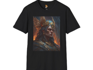 Epic Warrior Unisex Softstyle T-Shirt - Fantasy Art Design