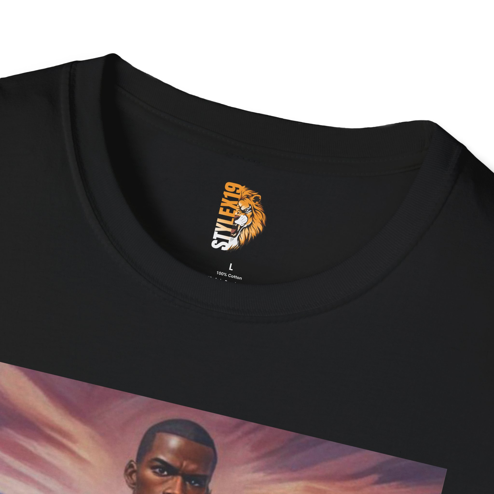 The Just Us League Superhero-Inspired Unisex Softstyle T-Shirt | Bold Comic Art - Image 3