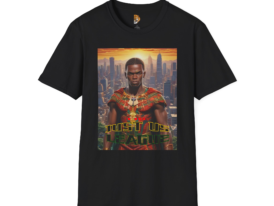 Just Us League – Epic Heroes – Black Graphic Tee
