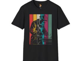 Welding Art Creative Gift for Artists & Professionals – Black Graphic Tee