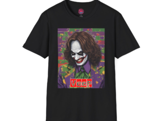 Funny Joker Graphic T-Shirt - Unisex Softstyle Tee for Movie Lovers