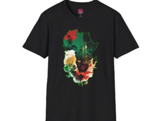 Unisex Softstyle T-Shirt - Vibrant African Heritage Design