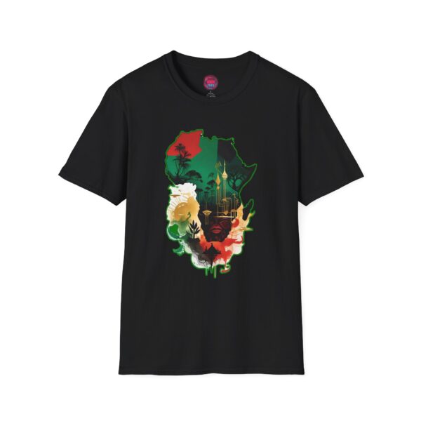 Unisex Softstyle T-Shirt - Vibrant African Heritage Design