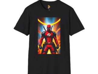 Flashpool Graphic Unisex Softstyle T-Shirt - Comic Superhero Tee