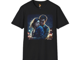 Romantic Graphic T-Shirt for Couples - Tee – Black Graphic Tee