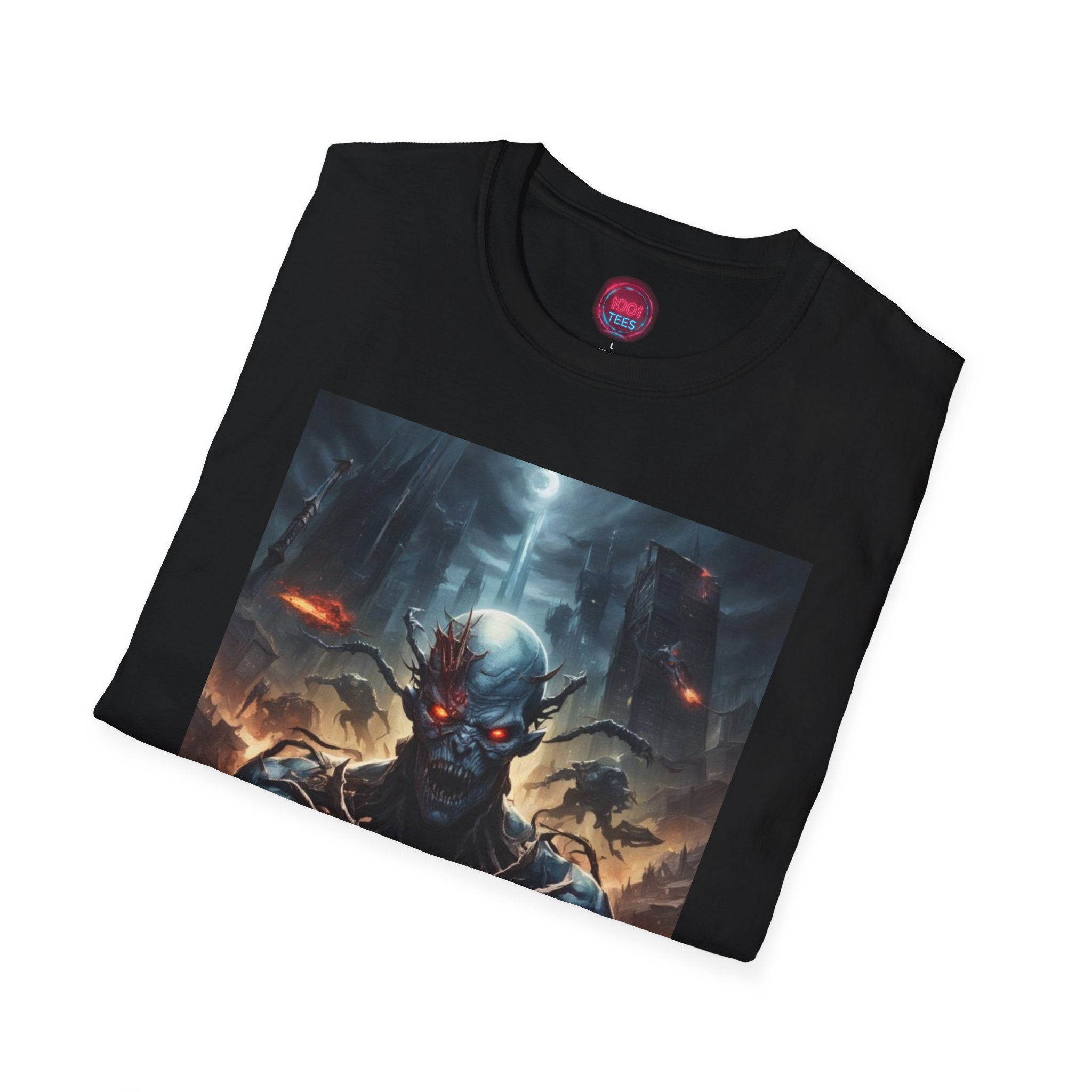 Men's Graphic Tee - Dark Fantasy Design - Image 4
