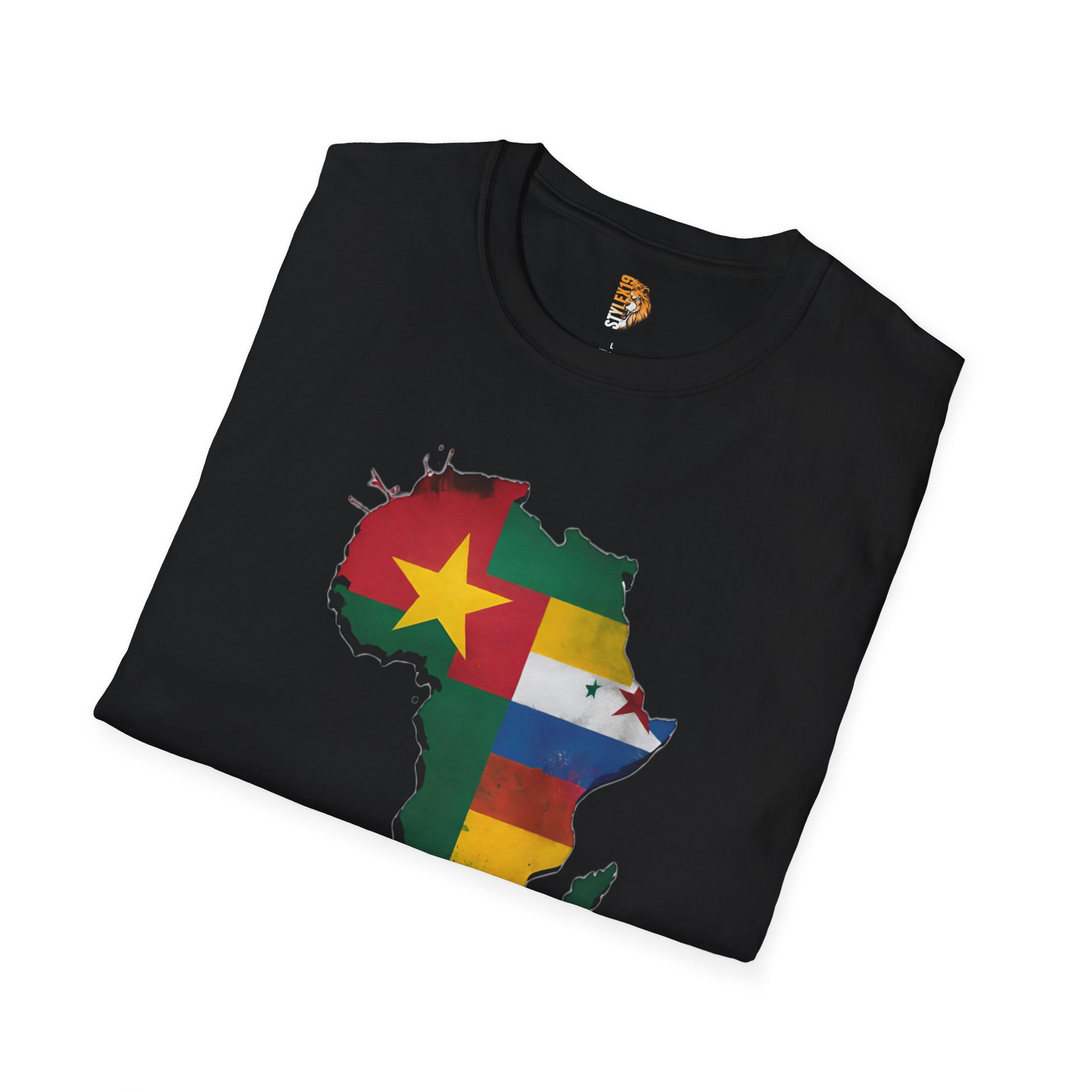 African Graffiti Softstyle T-Shirt - Image 4
