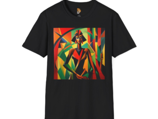 Colorful African Abstract Art Unisex T-Shirt