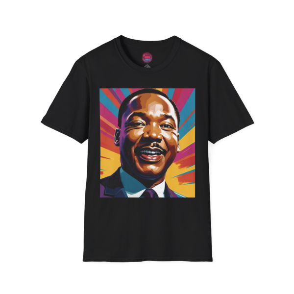 Inspirational Martin Luther King Jr. Unisex Softstyle T-Shirt - Celebrate Equality & Hope