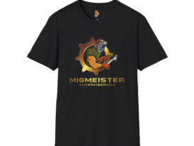 MIGMEISTER Welding T-Shirt for Mechanics & DIY Enthusiasts – Black Graphic Tee