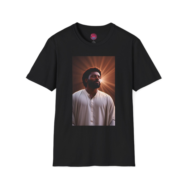 Inspirational Unisex Softstyle T-Shirt with Spiritual Design