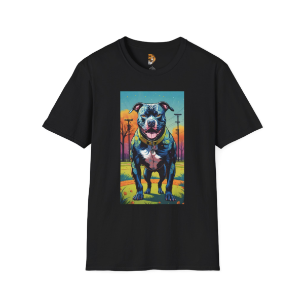 Vibrant Pit Bull Graphic Unisex T-Shirt - Perfect for Dog Lovers