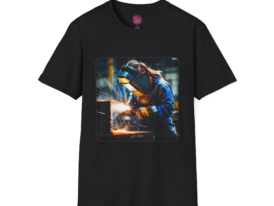 Welding Enthusiast – Black Graphic Tee