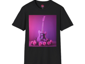 Rock & Roses – Black Graphic Tee