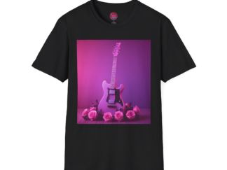 Rock & Roses Unisex Softstyle T-Shirt - Perfect for Music Lovers