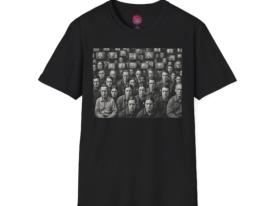 Vintage Black and White Graphic T-Shirt – Black Graphic Tee