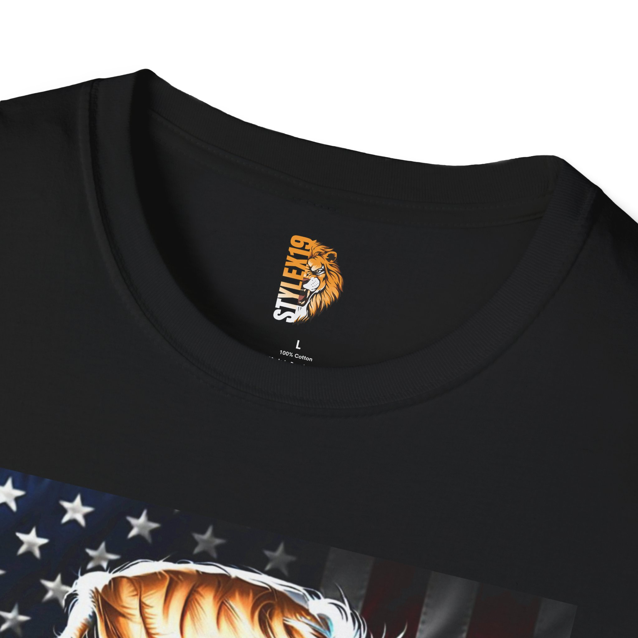 Patriotic Graphic T-Shirt with President Theme - Image 3