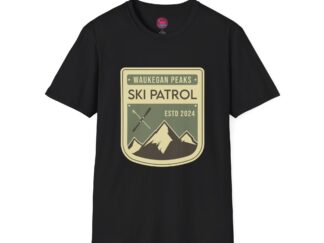 Ski Patrol Unisex Softstyle T-Shirt - Outdoor Adventure Tee