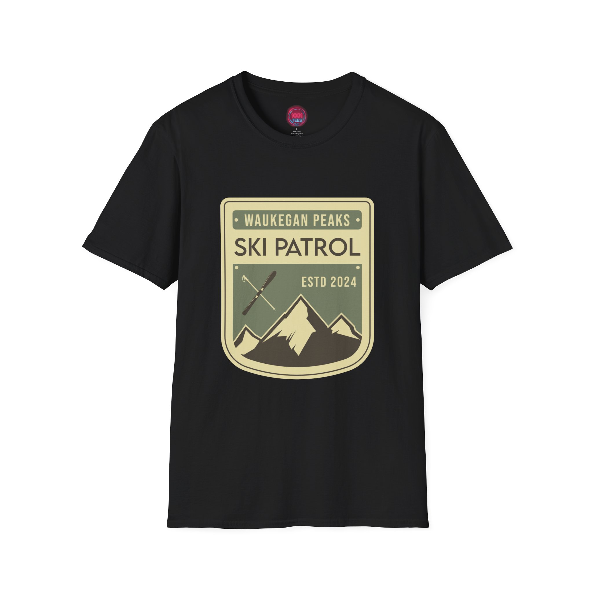 Ski Patrol Unisex Softstyle T-Shirt - Outdoor Adventure Tee