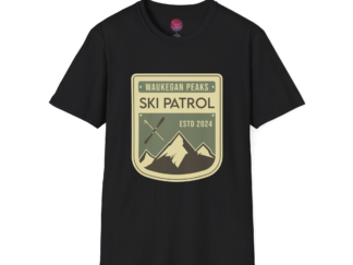 Ski Patrol Unisex Softstyle T-Shirt - Outdoor Adventure Tee