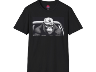 Gorilla Graphic Tee - Unisex Softstyle T-Shirt for Animal Lovers