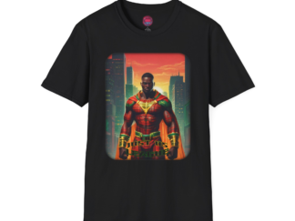 Superhero Graphic Tee - Unisex Softstyle T-Shirt for Comic Fans