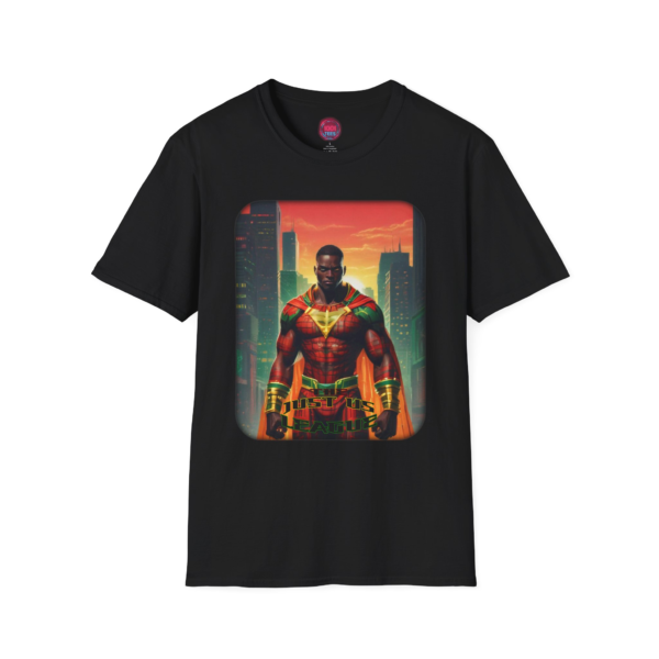 Superhero Graphic Tee - Unisex Softstyle T-Shirt for Comic Fans