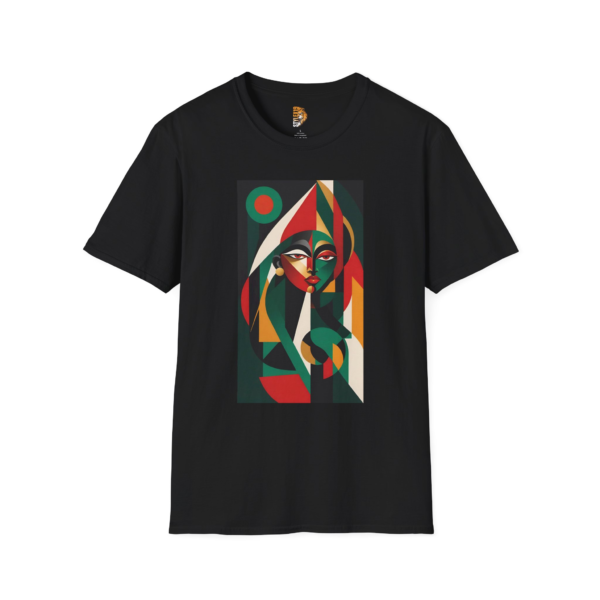 Colorful Abstract Art Unisex Softstyle T-Shirt