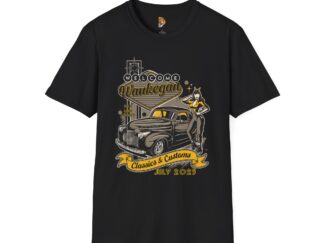 Waukegan Classics and Customs Car Event T-Shirt