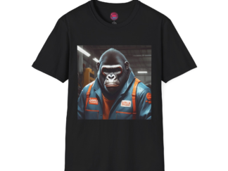 Cool Gorilla Graphic Unisex Softstyle T-Shirt - Perfect for Animal Lovers & Casual Outfits