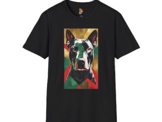 Bold Dog Graphic Unisex Softstyle T-Shirt - Unique Pet Lover Gift