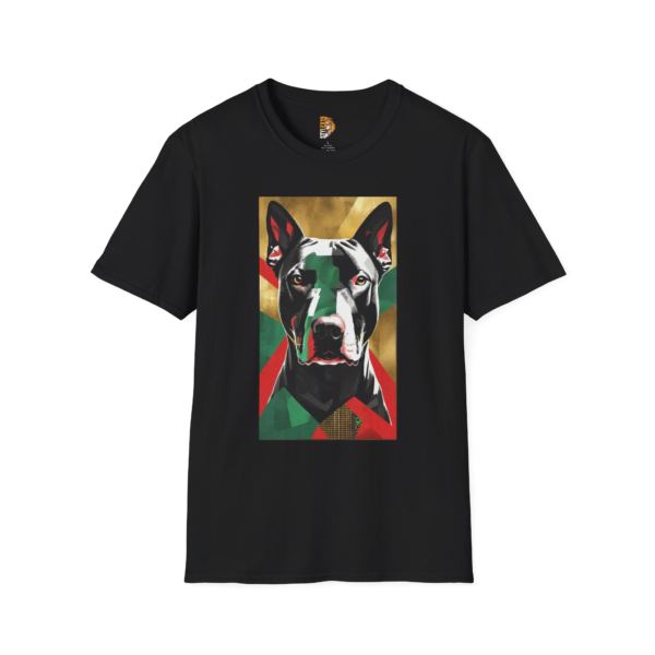 Bold Dog Graphic Unisex Softstyle T-Shirt - Unique Pet Lover Gift