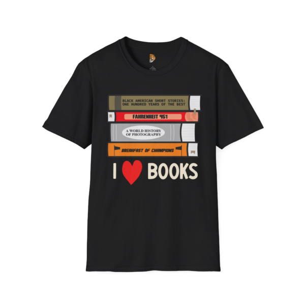 Book Lover T-Shirt - I Love Books