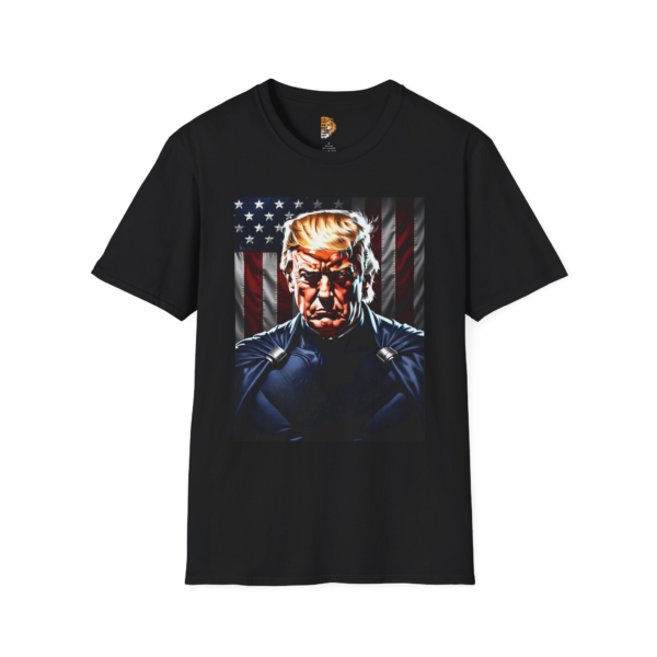 Patriotic Graphic T-Shirt with President Theme