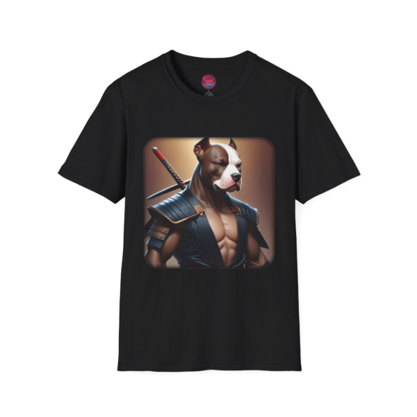 Ninja Dog Unisex Softstyle T-Shirt - Cool Casual Wear for Pet Lovers