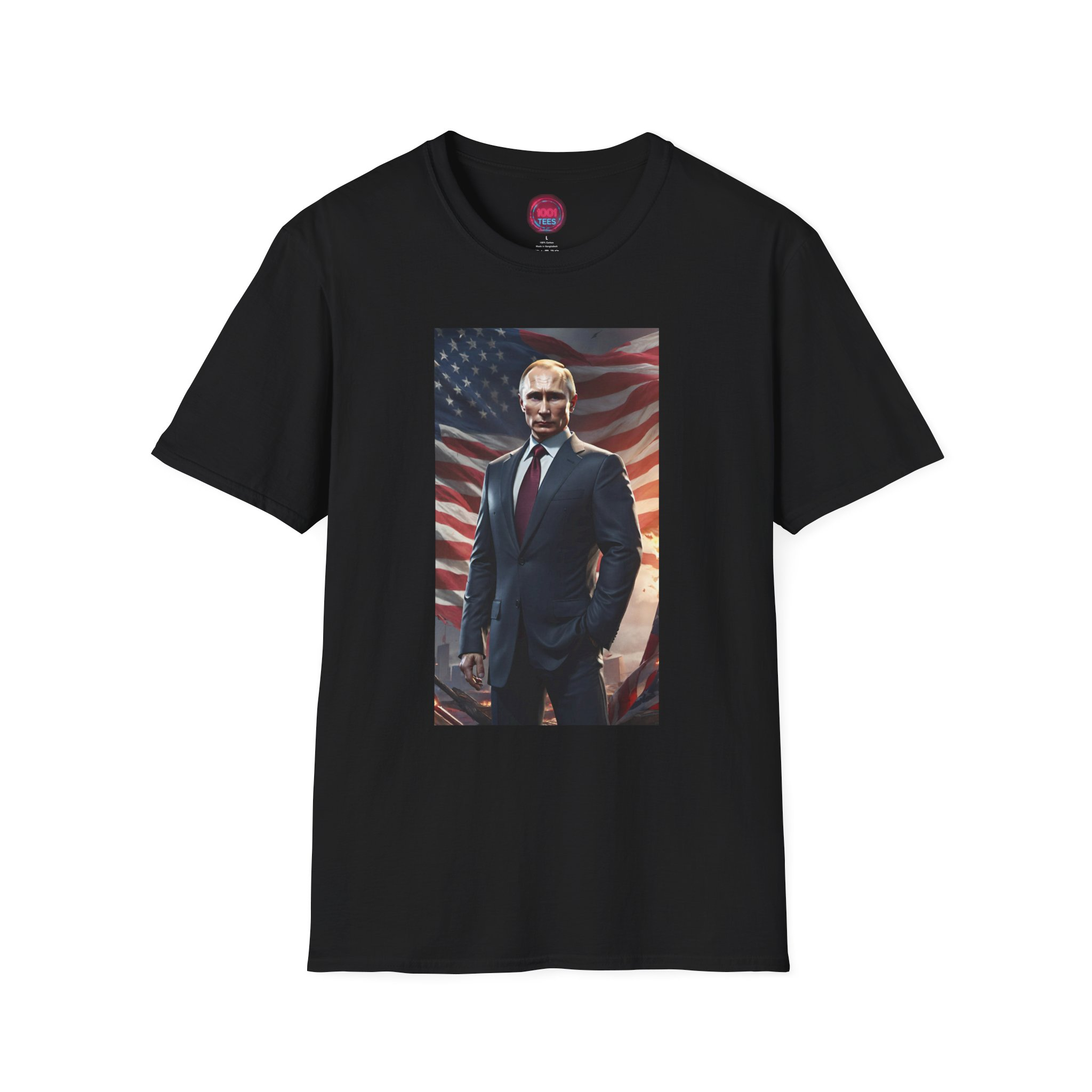 Presidential Patriot Unisex Softstyle T-Shirt - Bold American Design