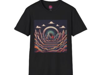 Retro Landscape Graphic T-Shirt for Nature Lovers