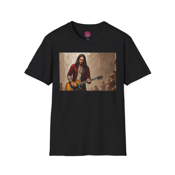 Guitar Hero Graphic T-Shirt - Unisex Softstyle Tee for Music Lovers
