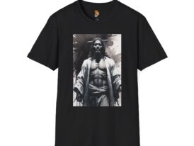 Bold Graphic Art T-Shirt for Art Enthusiasts – Black Graphic Tee